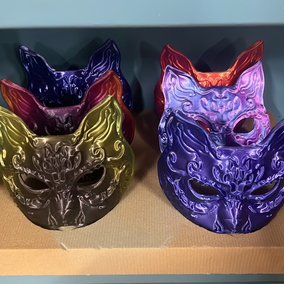3-D Printed Cat Mask - Picture 4 of 4